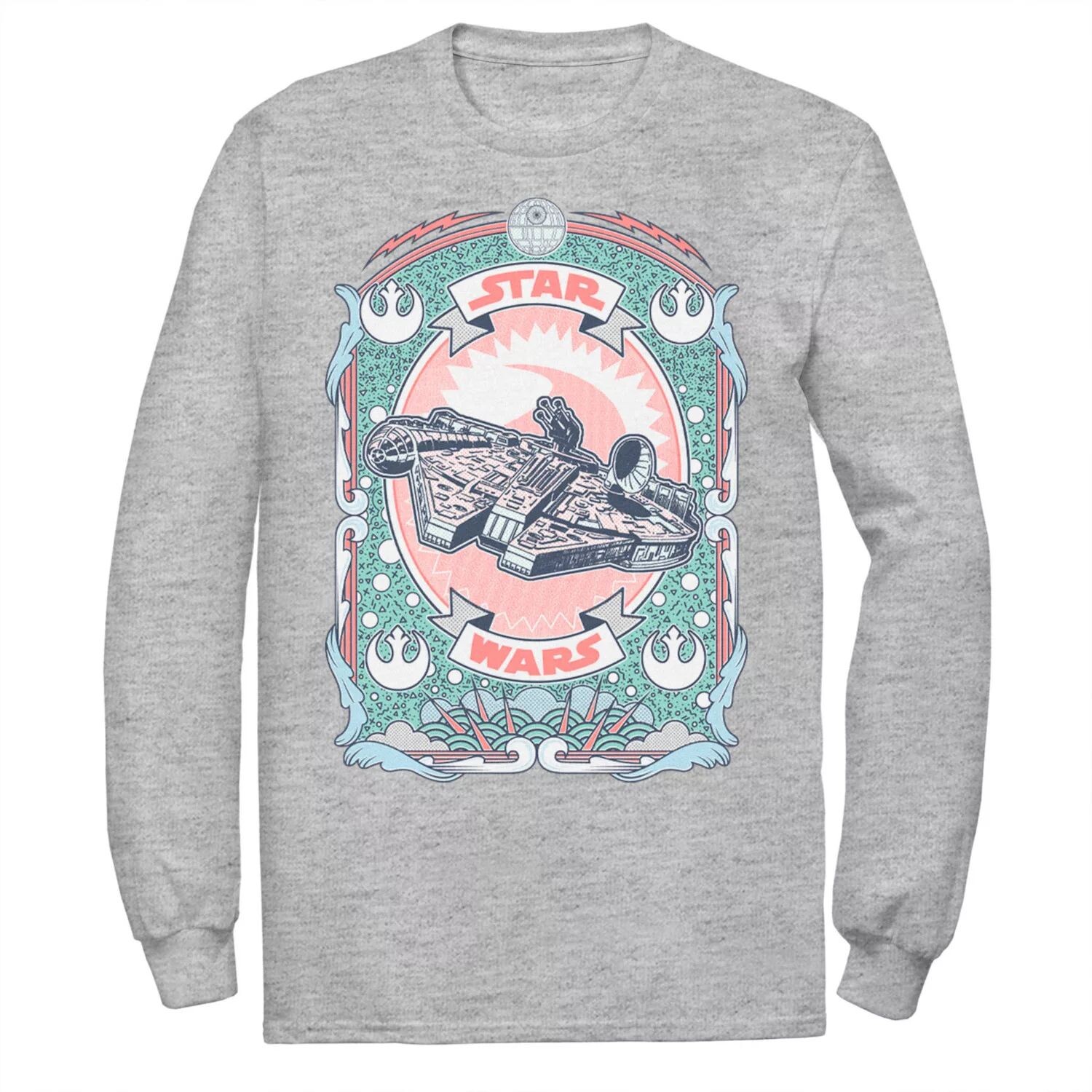 Мужская футболка с картами Таро «Сокол тысячелетия» Star Wars 
Мужская футболка с картами Таро «Сокол тысячелетия» Star Wars