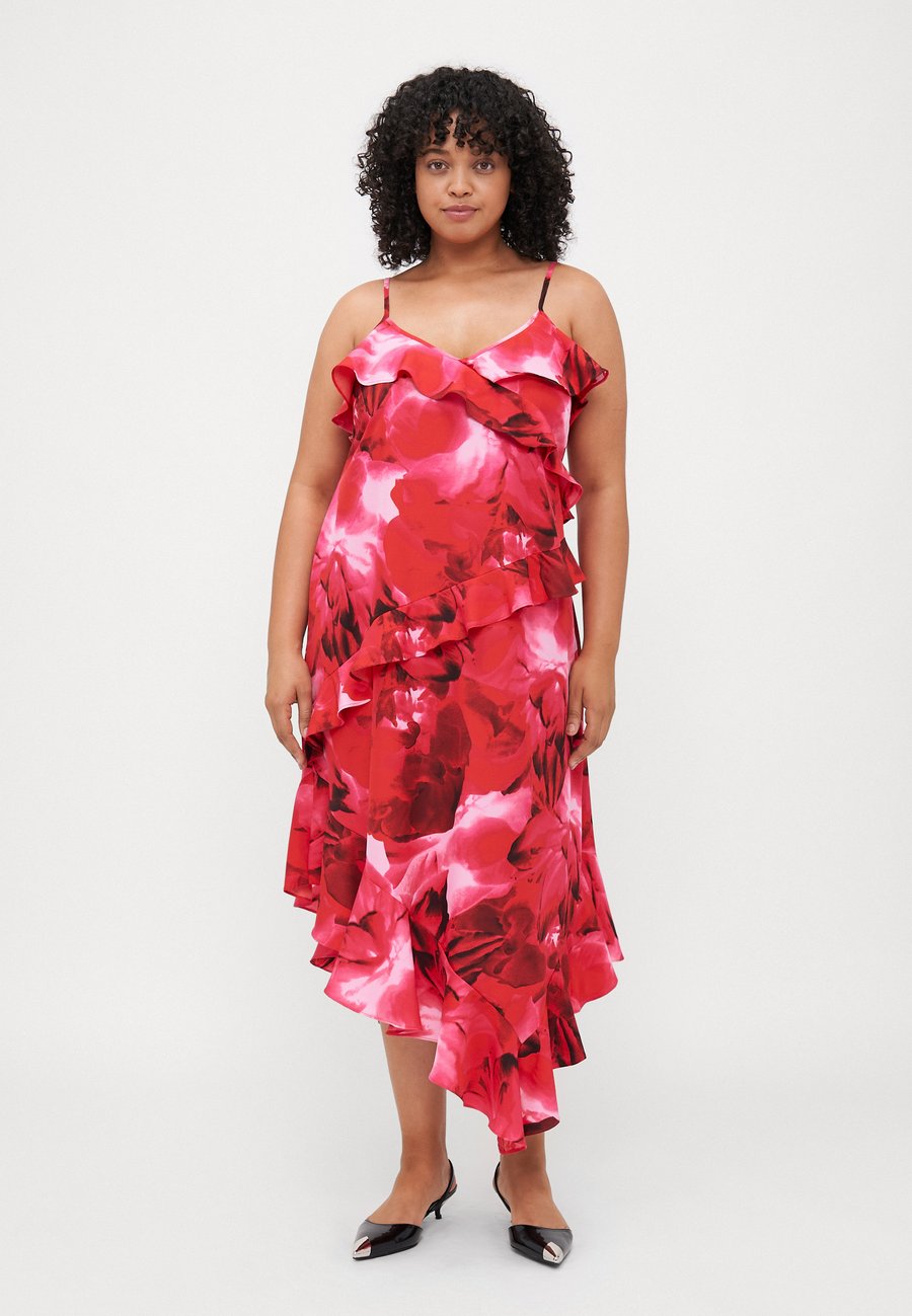 Платье ONLY Carmakoma CARROSAL STRAP FRILL ANKLE DRESS, High Risk Red/Pink
Платье ONLY Carmakoma CARROSAL STRAP FRILL ANKLE DRESS, High Risk Red/Pink