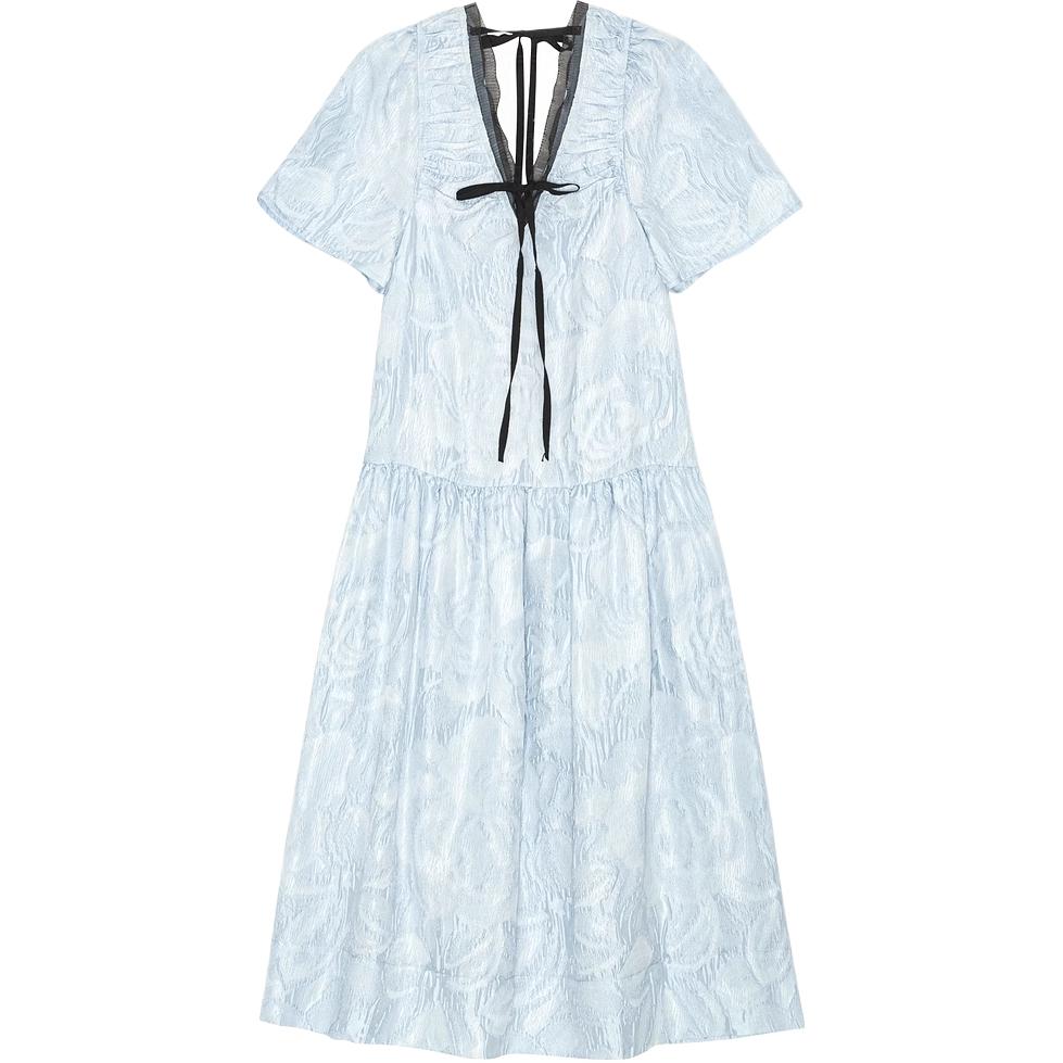 GANNI Женское платье с коротким рукавом SS25 Blue
GANNI Женское платье с коротким рукавом SS25 Blue