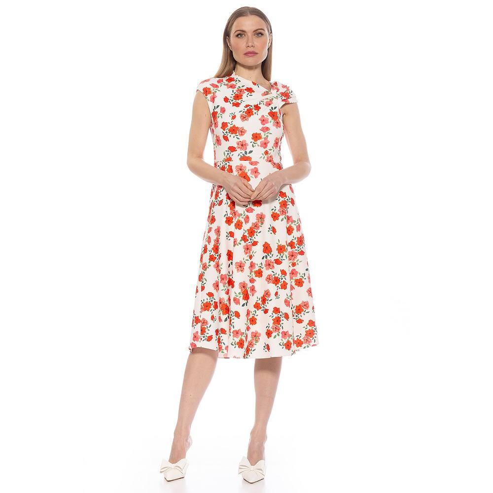 Женское асимметричное расклешенное платье миди ALEXIA ADMOR Mariah, цвет Ivory Ditzy
Женское асимметричное расклешенное платье миди ALEXIA ADMOR Mariah, цвет Ivory Ditzy