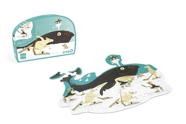 Скретч, пазл, контур Кит, 60 шт. Scratch
Скретч, пазл, контур Кит, 60 шт. Scratch