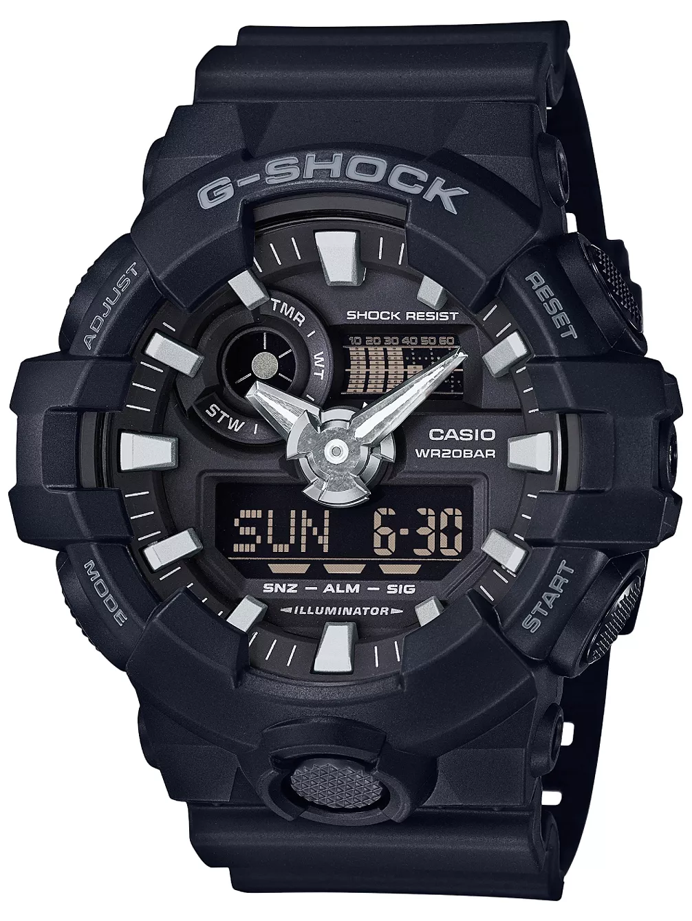 Часы ГА-700-1БЕР G-Shock, черный
Часы ГА-700-1БЕР G-Shock, черный