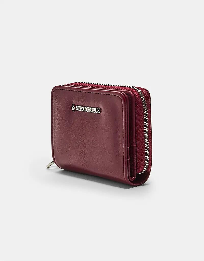 Прямоугольный кошелек Stradivarius на молнии бордового цвета
Прямоугольный кошелек Stradivarius на молнии бордового цвета