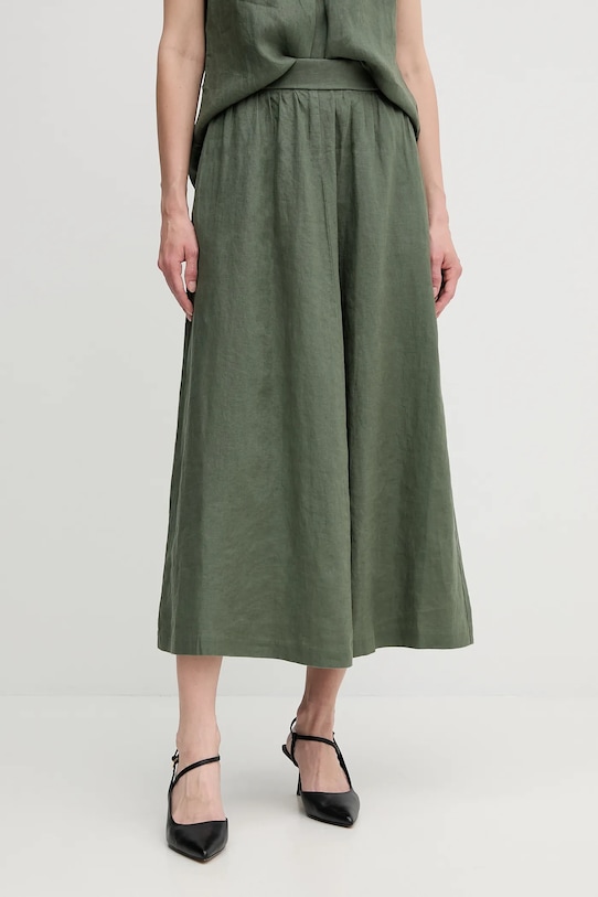Льняная юбка United Colors Of Benetton, зеленый
Льняная юбка United Colors Of Benetton, зеленый