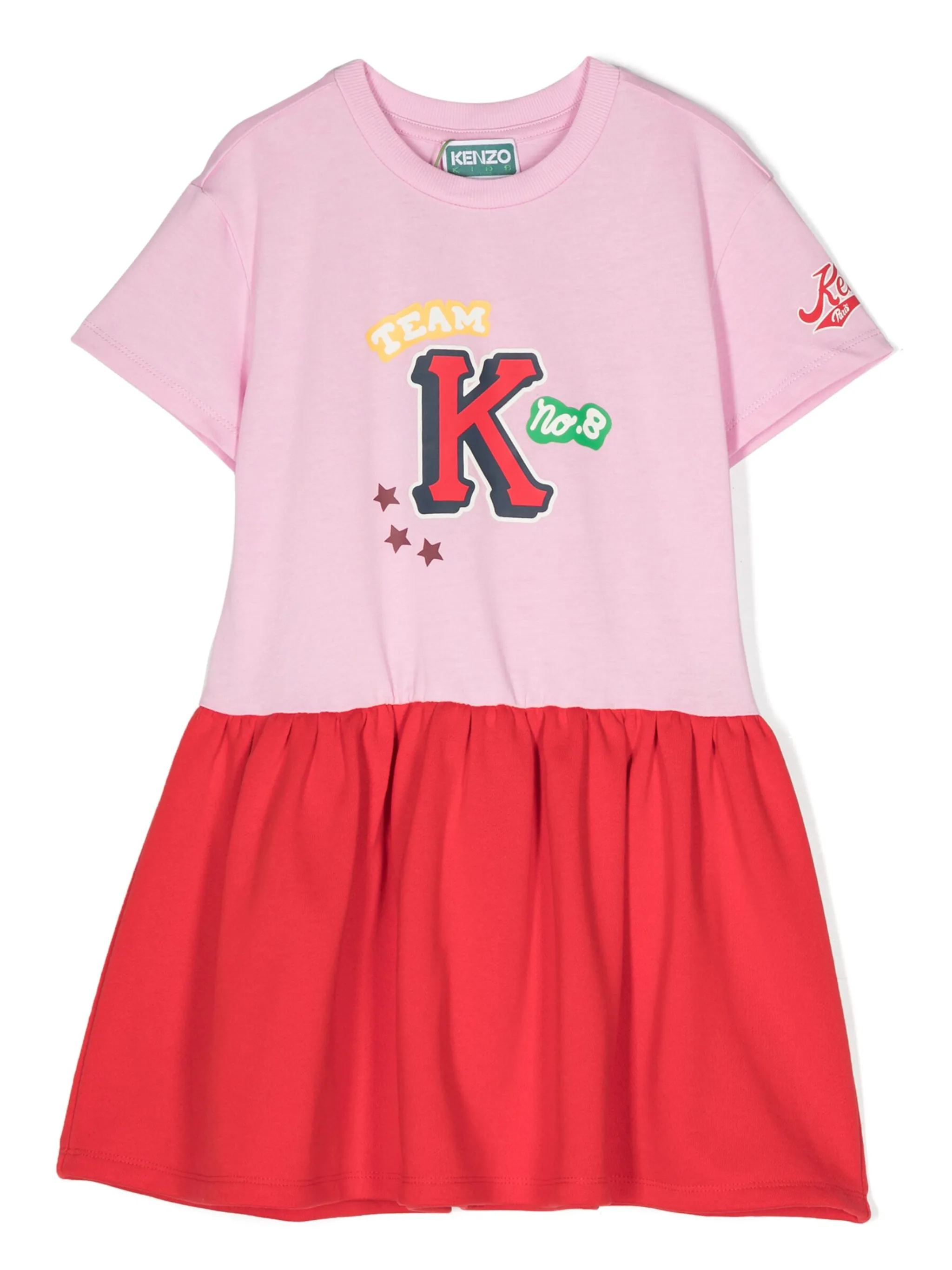 Платье с логотипом Kenzo Kids, розовый
Платье с логотипом Kenzo Kids, розовый