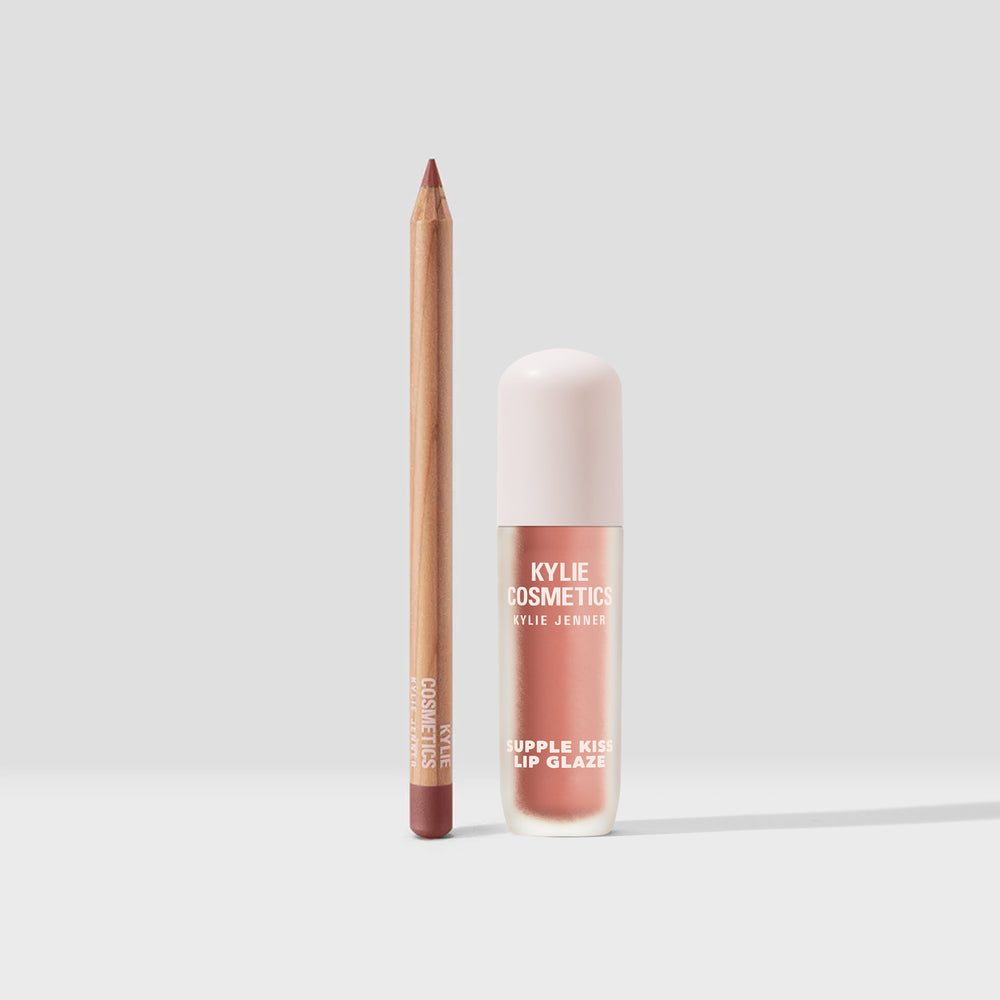 Набор Kylie Cosmetics Supple Kiss Lip Glaze & Precision Pout Lip Liner Duo, crystal pearl/like magic 
Набор Kylie Cosmetics Supple Kiss Lip Glaze & Precision Pout Lip Liner Duo, crystal pearl/like magic