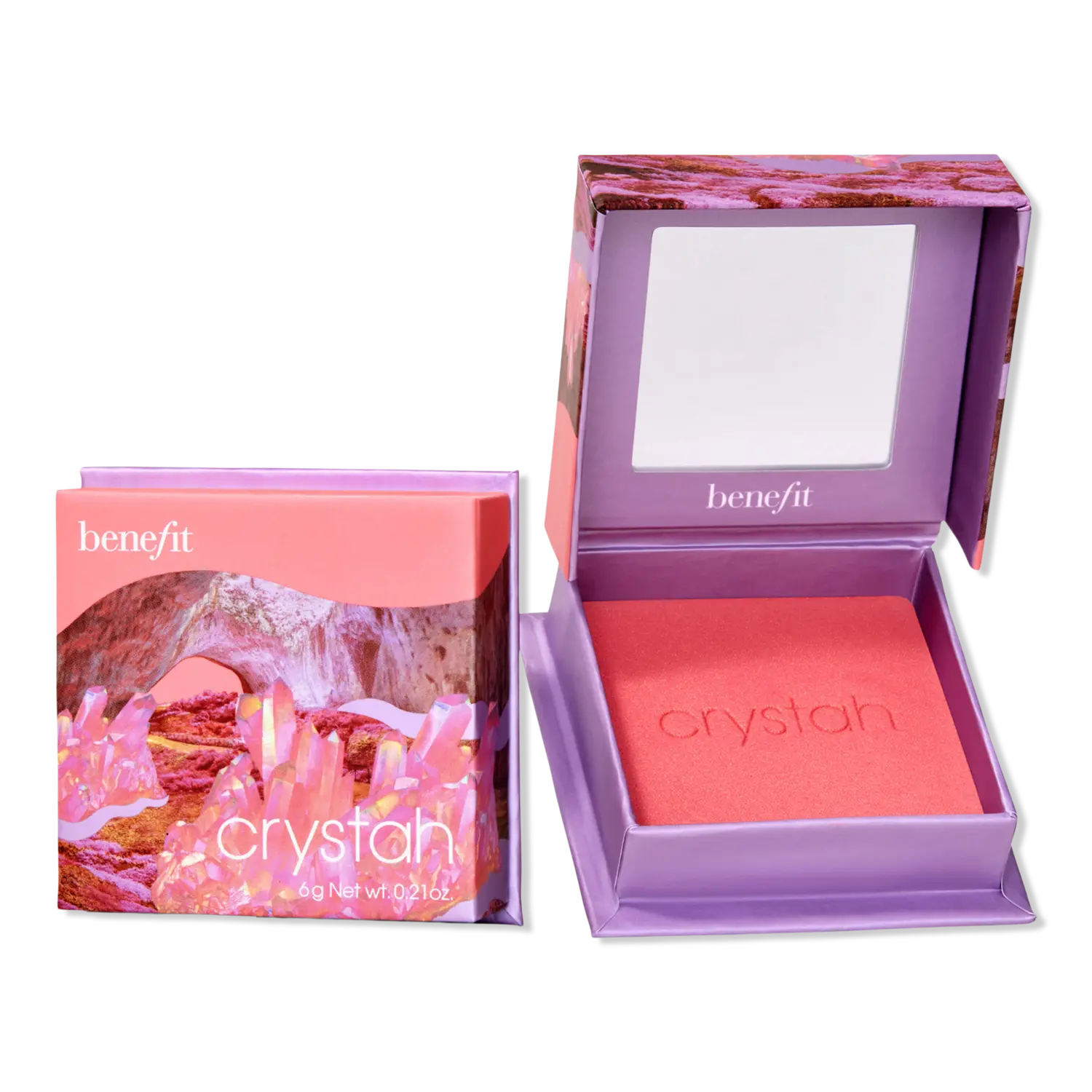 Шелковисто-мягкие пудровые румяна Benefit Cosmetics, Crystah (strawberry pink)
Шелковисто-мягкие пудровые румяна Benefit Cosmetics, Crystah (strawberry pink)