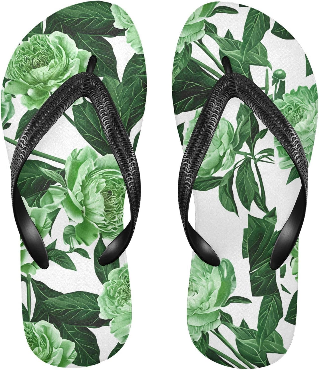 Вьетнамки с рисунком пионов, белые пляжные шлепанцы, резиновые нескользящие летние тапочки для женщин и мужчин, для прогулок и душа Sinestour
Вьетнамки с рисунком пионов, белые пляжные шлепанцы, резиновые нескользящие летние тапочки для женщин и мужчин, для прогулок и душа Sinestour