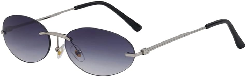 Солнцезащитные очки в маленькой овальной оправе без ободка для женщин и мужчин, винтажные круглые солнцезащитные очки, модная женская одежда Boundless Shades Eyewear UJNHGQ, C7silverdoublegray
Солнцезащитные очки в маленькой овальной оправе без ободка для женщин и мужчин, винтажные круглые солнцезащитные очки, модная женская одежда Boundless Shades Eyewear UJNHGQ, C7silverdoublegray