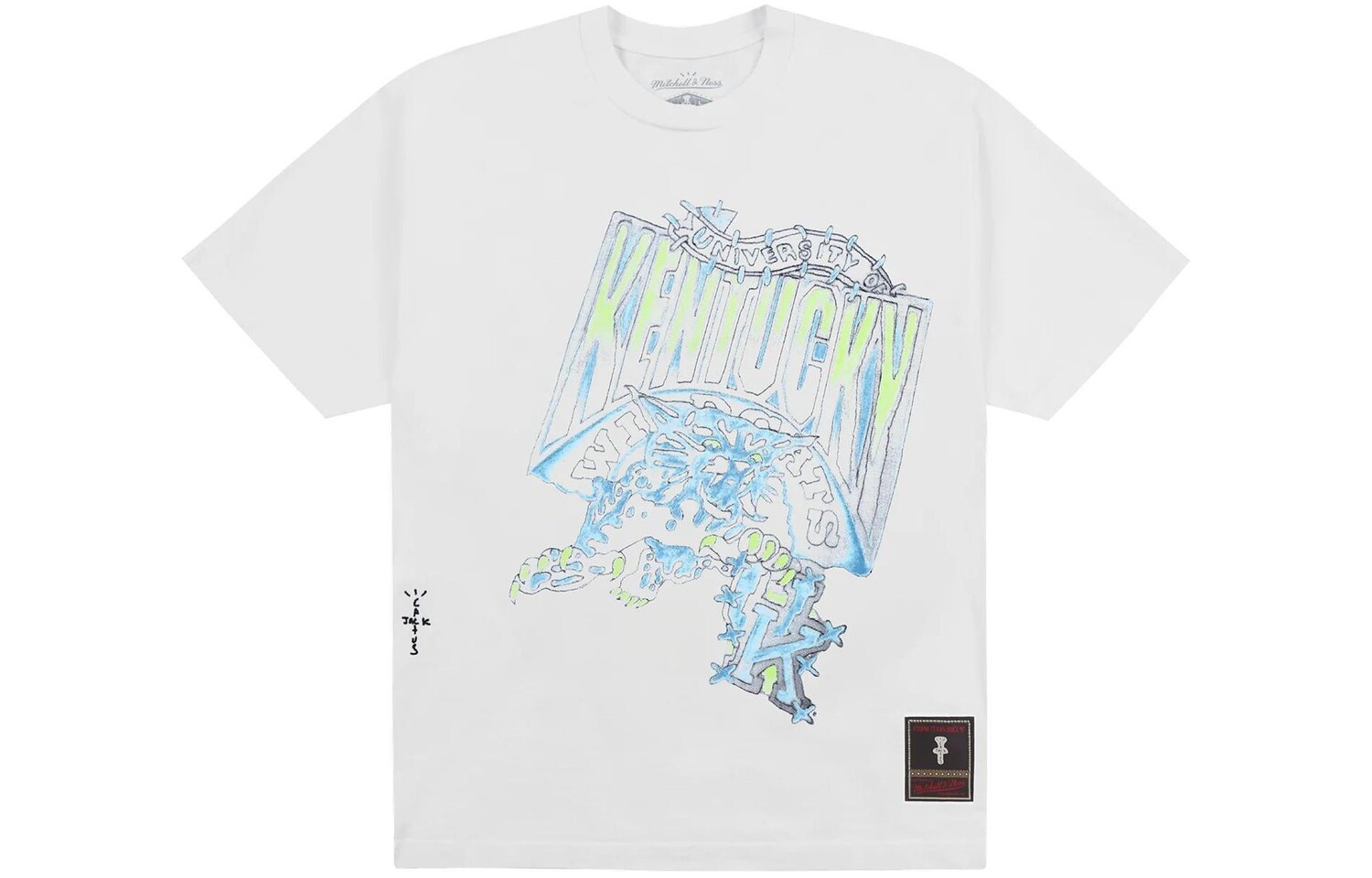 Футболка Mitchell & Ness X унисекс белая Travis Scott, белый
Футболка Mitchell & Ness X унисекс белая Travis Scott, белый