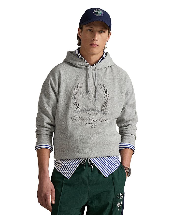Винблдон 2025 Унисекс Худи из хлопкового микса Polo Ralph Lauren, серый
Винблдон 2025 Унисекс Худи из хлопкового микса Polo Ralph Lauren, серый