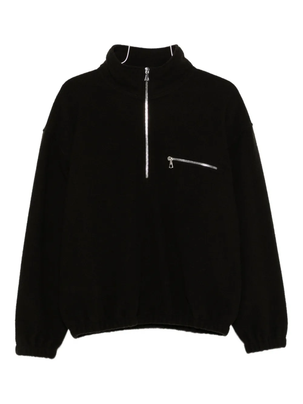 Шерстяной свитер с карманом на молнии Rier, зеленый
Шерстяной свитер с карманом на молнии Rier, зеленый