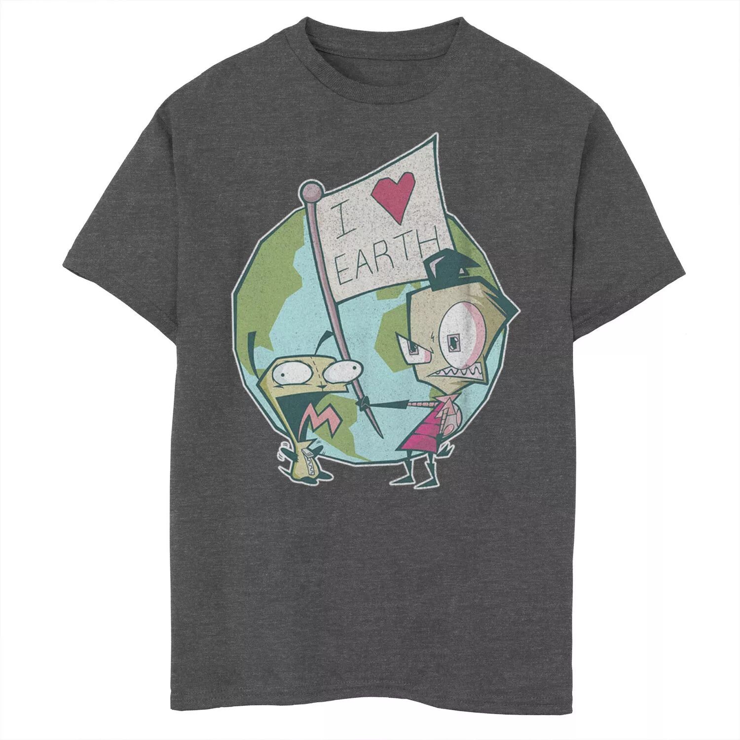 Футболка с рисунком флага Земли Invader Zim I Heart Earth для мальчиков 8–20 лет Licensed Character
Футболка с рисунком флага Земли Invader Zim I Heart Earth для мальчиков 8–20 лет Licensed Character