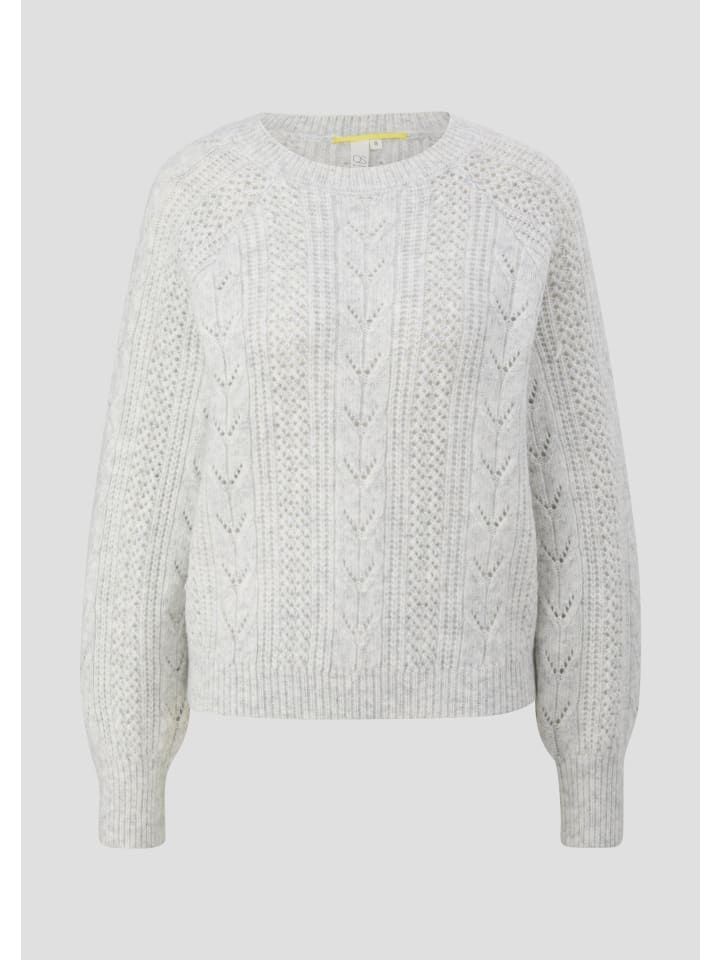 QS Вязаный свитер в цвете 07W0_natur
QS Вязаный свитер в цвете 07W0_natur