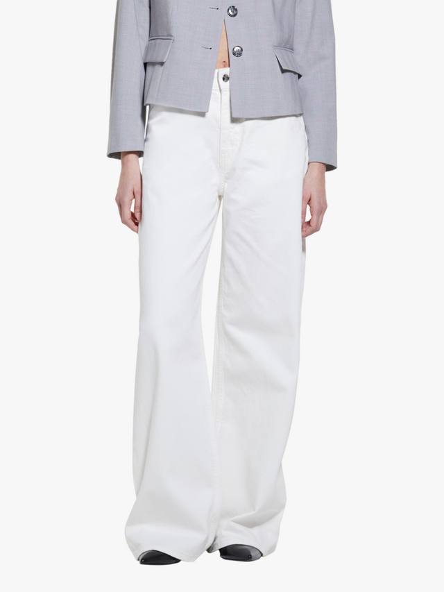 Джинсы с широкими штанинами 72 SISLEY, белый
Джинсы с широкими штанинами 72 SISLEY, белый