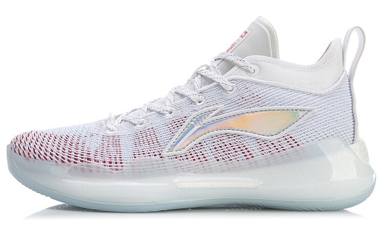 Баскетбольные кроссовки YuShuai 13 мужские, среднего размера, белые/красные Lining 
Баскетбольные кроссовки YuShuai 13 мужские, среднего размера, белые/красные Lining