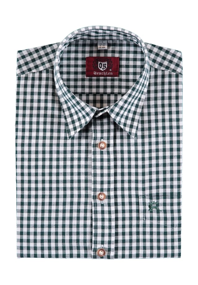 Традиционная рубашка с вышитым логотипом на нагрудном кармане Orbis, зеленый
Традиционная рубашка с вышитым логотипом на нагрудном кармане Orbis, зеленый