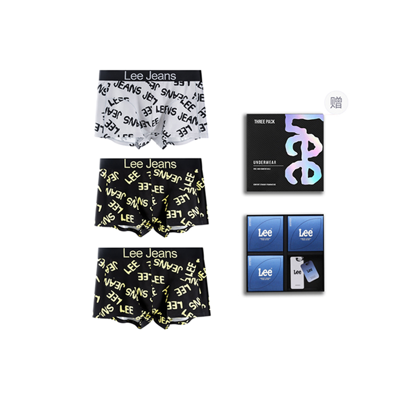 Lee Подарочный набор мужского белья 3 пары
Lee Подарочный набор мужского белья 3 пары