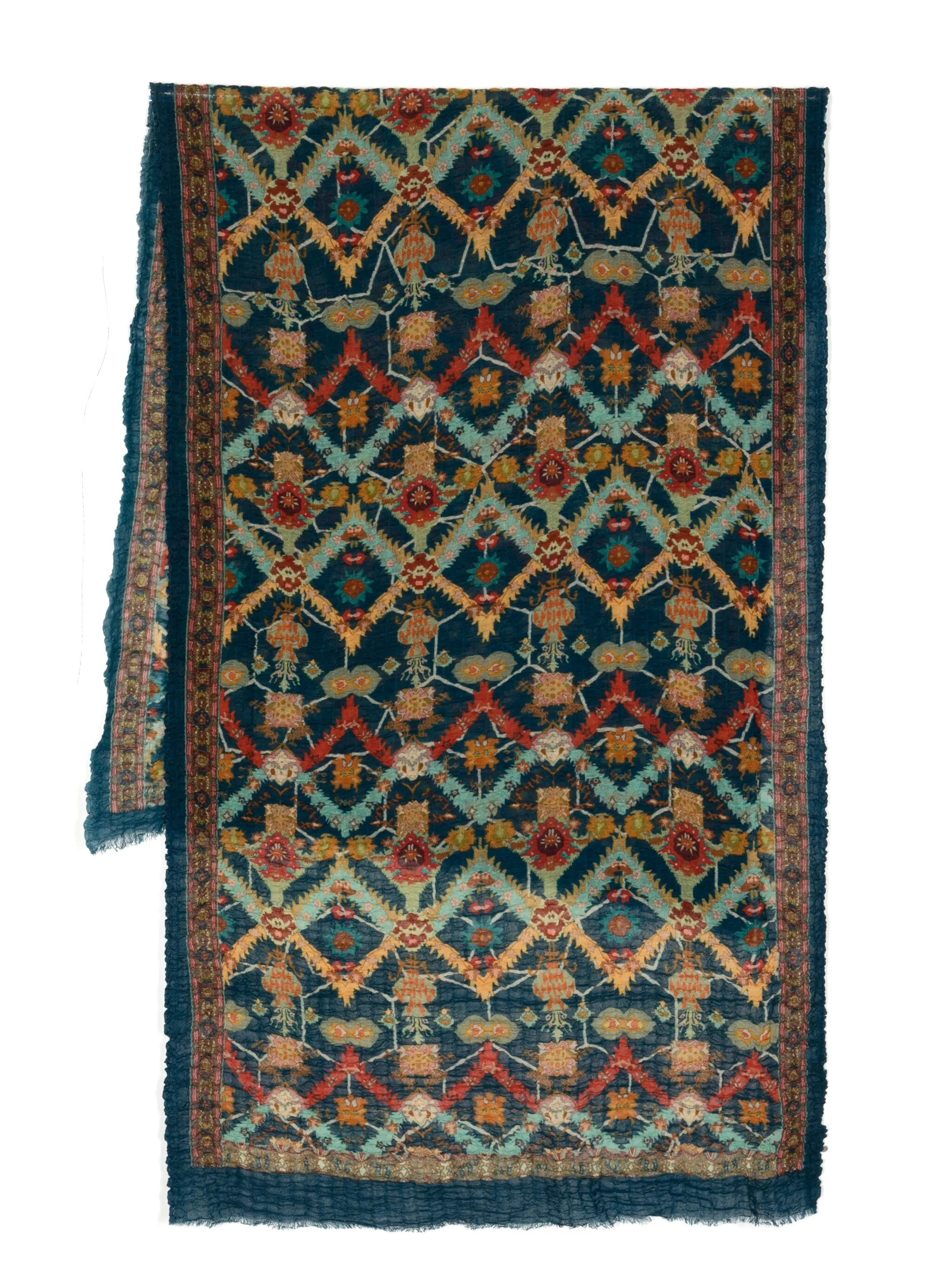 Шарф с бахромой и графичным принтом Leathersmith Of London, синий
Шарф с бахромой и графичным принтом Leathersmith Of London, синий