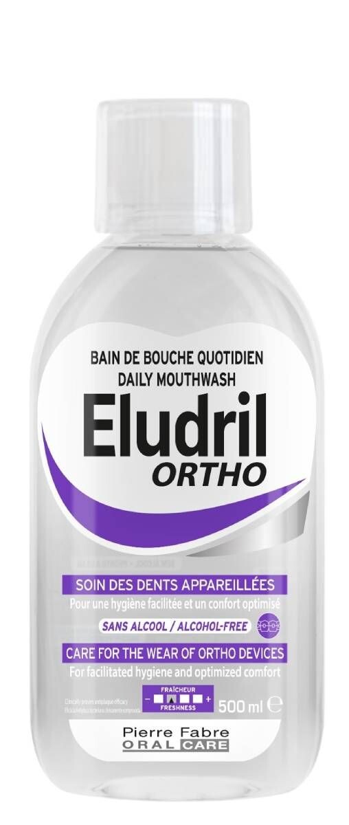 Eludril Ortho жидкость для полоскания рта, 500 ml
Eludril Ortho жидкость для полоскания рта, 500 ml