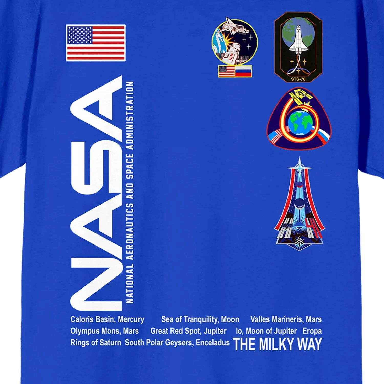 Футболка с изображением червя и значками НАСА для юниоров Licensed Character
Футболка с изображением червя и значками НАСА для юниоров Licensed Character