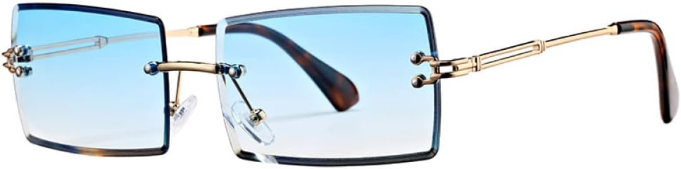 Солнцезащитные очки MUTYNE прямоугольной формы без оправы для женщин, модные квадратные очки без оправы для мужчин, сверхлегкие очки с защитой от УФ-излучения UV400, унисекс, C6 Blue
Солнцезащитные очки MUTYNE прямоугольной формы без оправы для женщин, модные квадратные очки без оправы для мужчин, сверхлегкие очки с защитой от УФ-излучения UV400, унисекс, C6 Blue