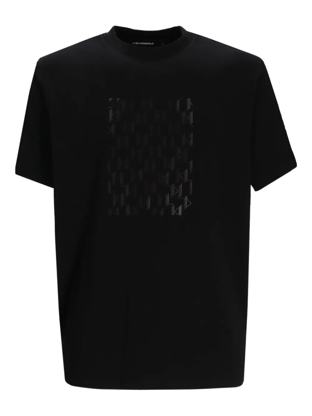 Футболка с геометричным узором KARL LAGERFELD, черный
Футболка с геометричным узором KARL LAGERFELD, черный
