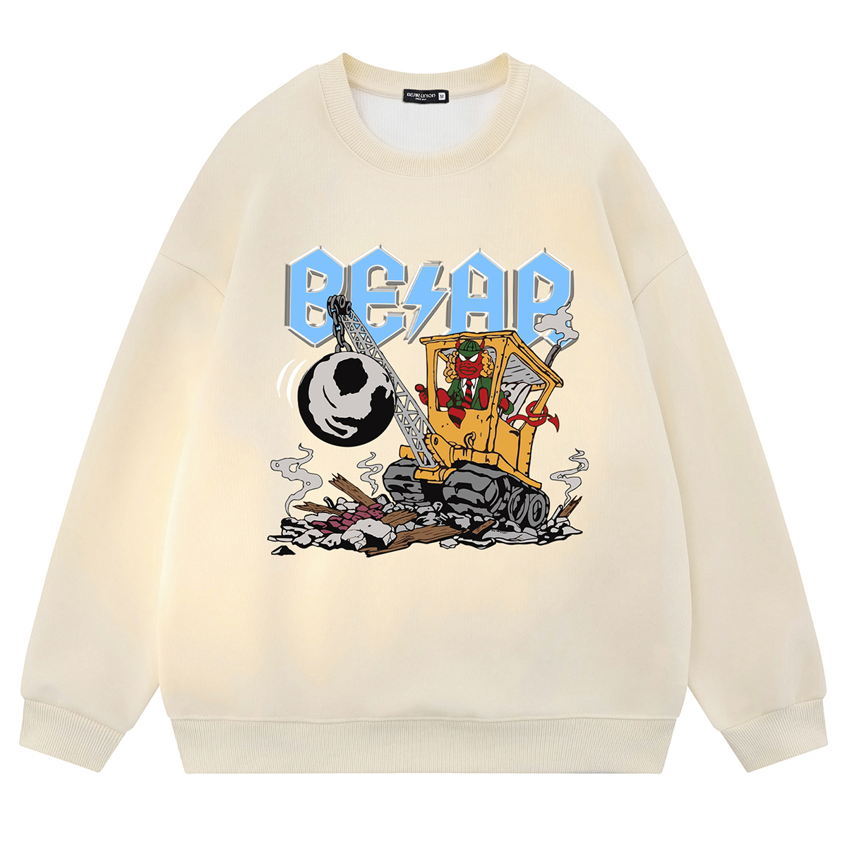 Свитшот Unisex BEAR UNION, светло-серый
Свитшот Unisex BEAR UNION, светло-серый