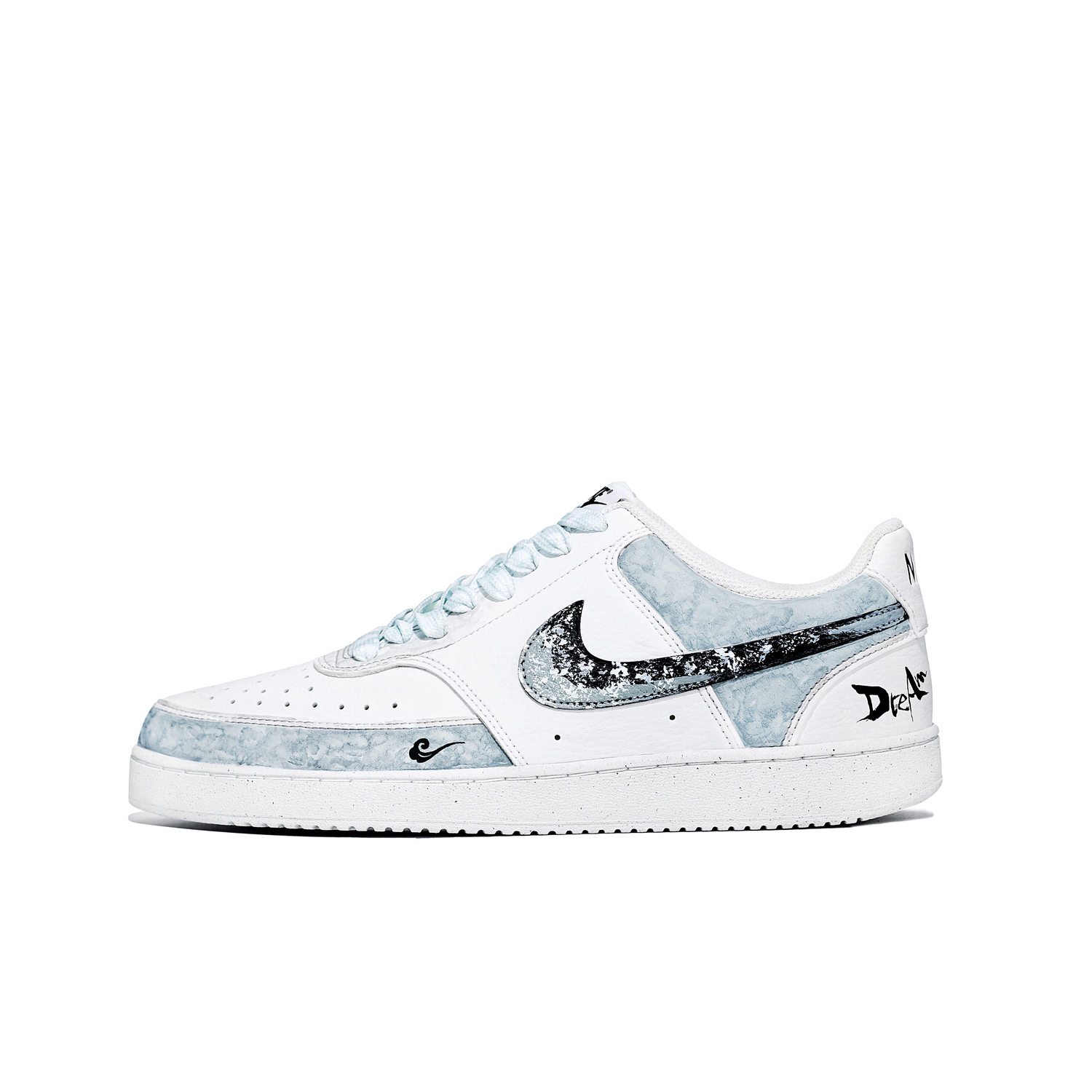 Nike Court Vision 1 Антискользящие Износостойкие Низкие Кроссовки для Скейтбординга Мужские Черный Синий Белый
Nike Court Vision 1 Антискользящие Износостойкие Низкие Кроссовки для Скейтбординга Мужские Черный Синий Белый