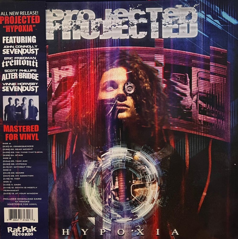 Виниловая пластинка LP Hypoxia - Projected
Виниловая пластинка LP Hypoxia - Projected