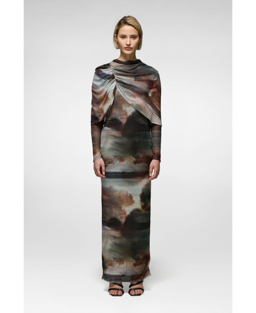 Женское платье Капелла Daska, Black blur print
Женское платье Капелла Daska, Black blur print