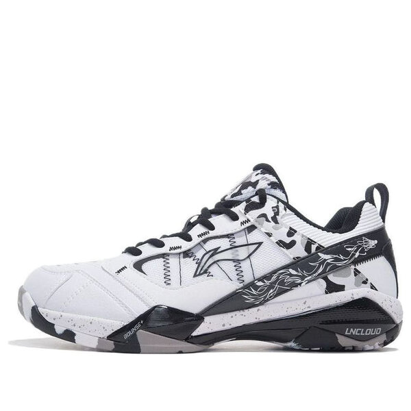 Кроссовки invincible ace 'standard white black' Li-Ning, белый 
Кроссовки invincible ace 'standard white black' Li-Ning, белый