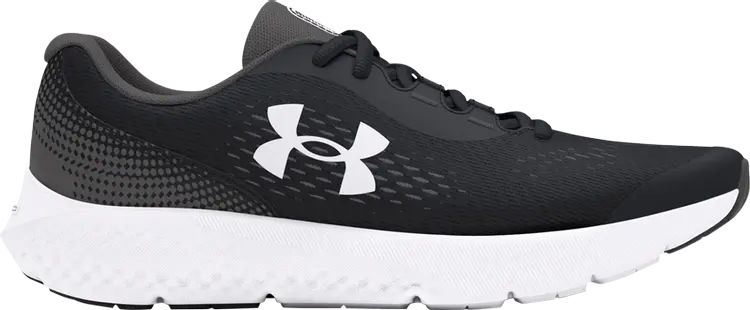 Кроссовки Charged Rogue 4 GS 'Black White', черный 
Кроссовки Charged Rogue 4 GS 'Black White', черный