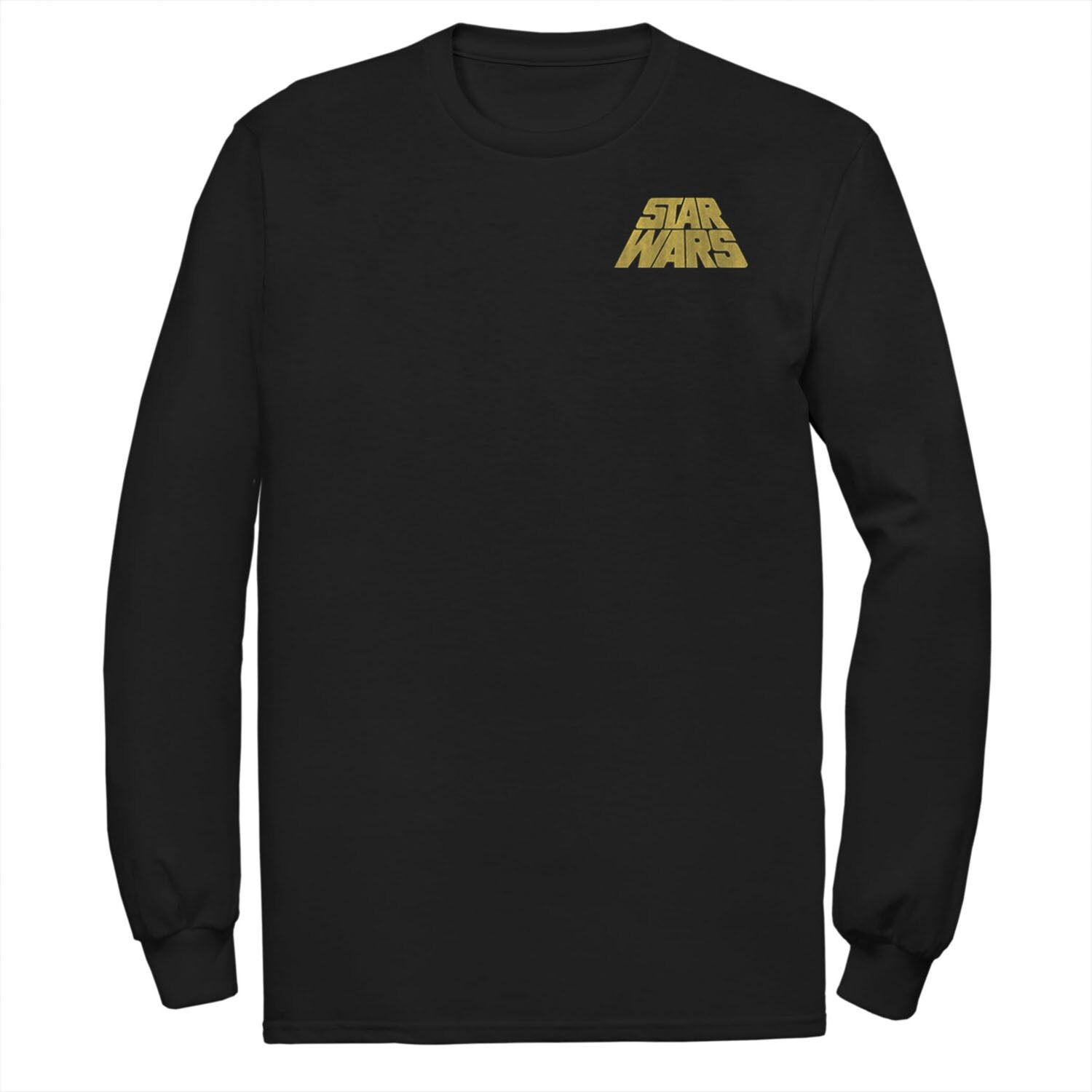 Мужская футболка с потертым наклонным логотипом Z2 «Звездные войны» Licensed Character, черный
Мужская футболка с потертым наклонным логотипом Z2 «Звездные войны» Licensed Character, черный