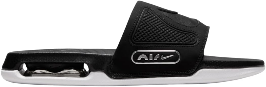 Мужские спортивные сандалии Nike Air Max Cirro Just Do It Solarsoft Slide, Black/Black-Metallic Silver-White
Мужские спортивные сандалии Nike Air Max Cirro Just Do It Solarsoft Slide, Black/Black-Metallic Silver-White