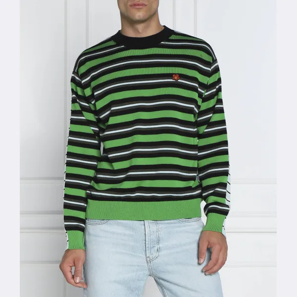 Шерстяной свитер обычного кроя Kenzo, зеленый
Шерстяной свитер обычного кроя Kenzo, зеленый