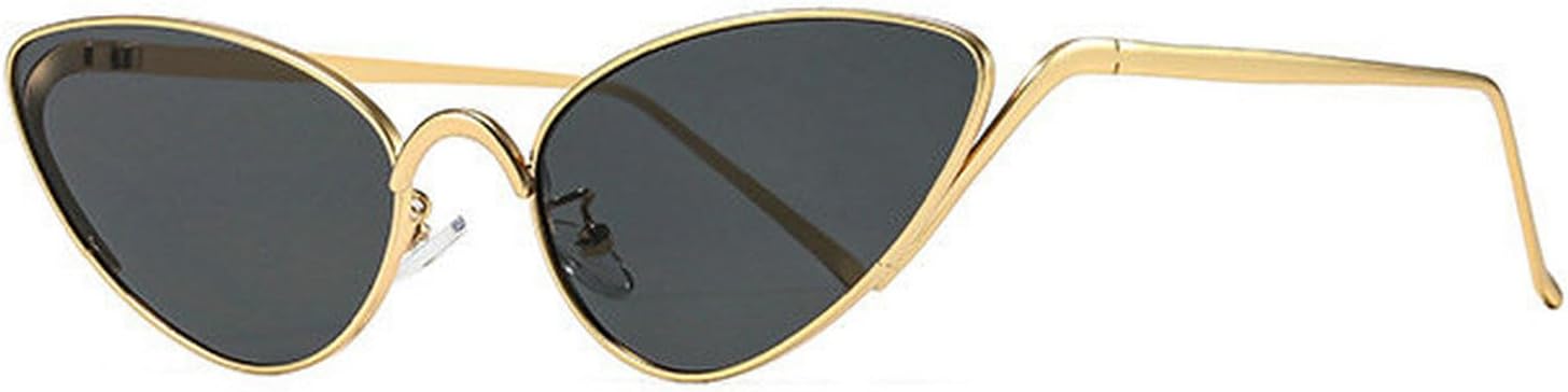 Laureles Винтажные солнцезащитные очки в металлической оправе «кошачий глаз» для женщин, золотисто-шампанские солнцезащитные очки для мужчин, защита от ультрафиолета UV400 для женщин, C1
Laureles Винтажные солнцезащитные очки в металлической оправе «кошачий глаз» для женщин, золотисто-шампанские солнцезащитные очки для мужчин, защита от ультрафиолета UV400 для женщин, C1