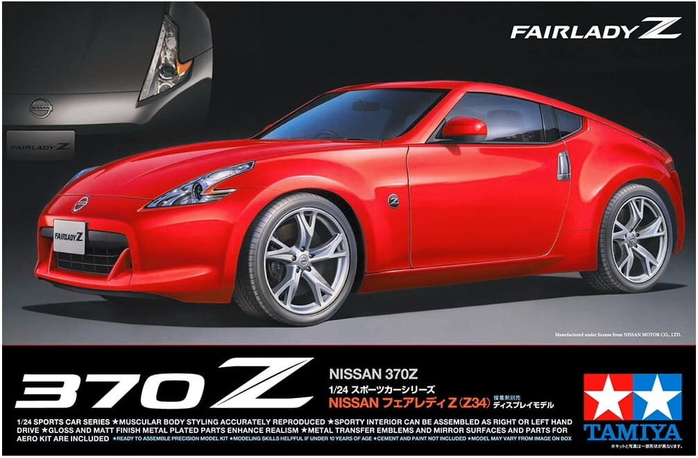 Тамия 24315 1:24 Nissan 370 Fairlady Z Tamiya
Тамия 24315 1:24 Nissan 370 Fairlady Z Tamiya