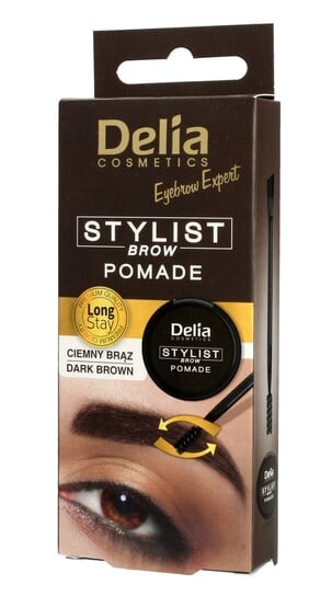 Темно-коричневая помада для бровей, 2,5 г Delia Cosmetics, Eyebrow Expert
Темно-коричневая помада для бровей, 2,5 г Delia Cosmetics, Eyebrow Expert