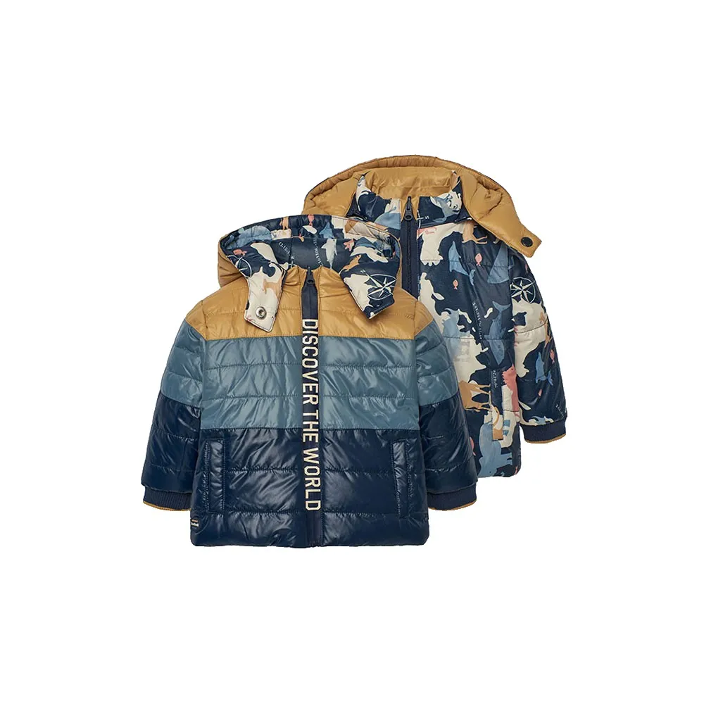 Парка Boboli Reversible, синий
Парка Boboli Reversible, синий