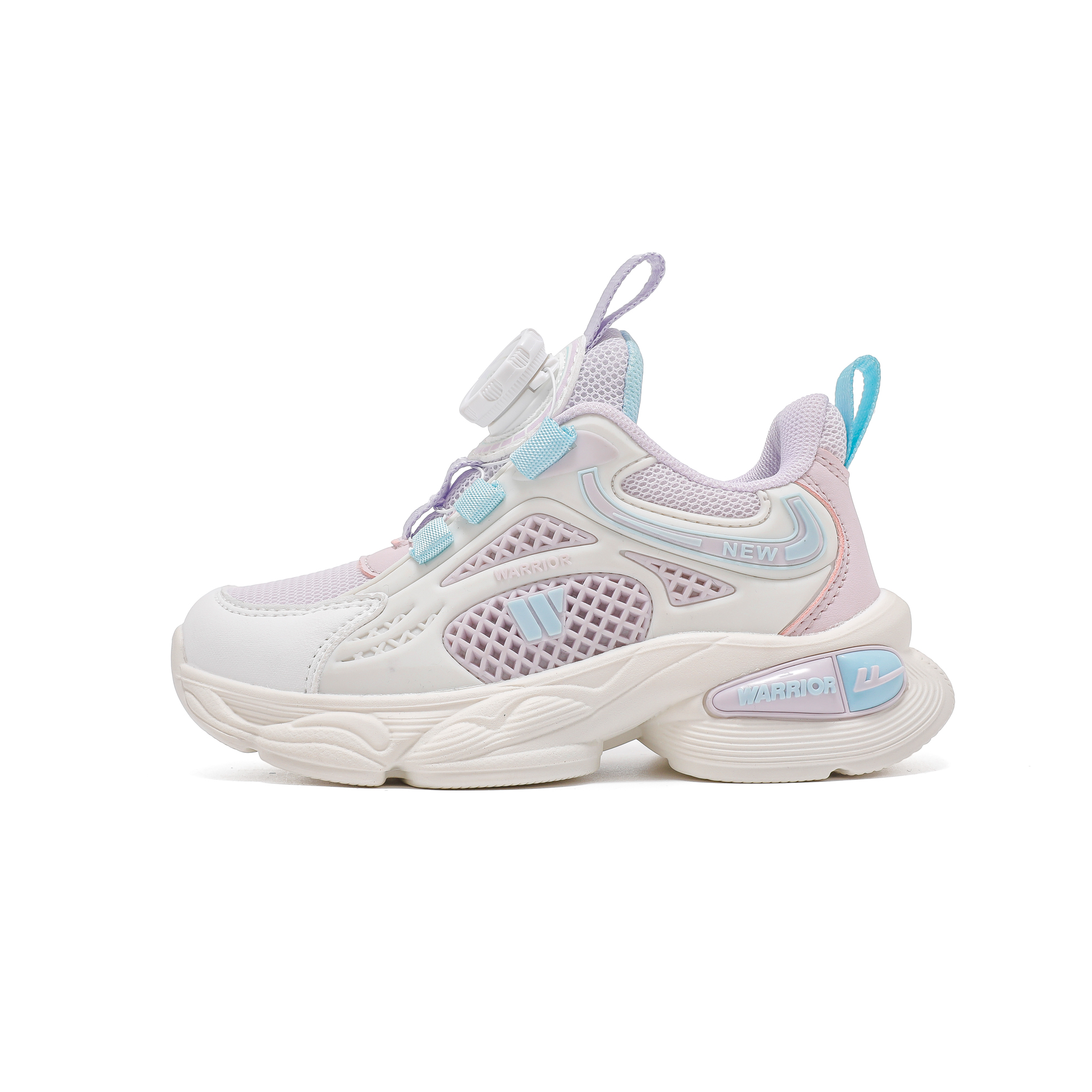 Противоскользящая дышащая повседневная обувь для детей WARRIOR, белый/фиолетовый
Противоскользящая дышащая повседневная обувь для детей WARRIOR, белый/фиолетовый