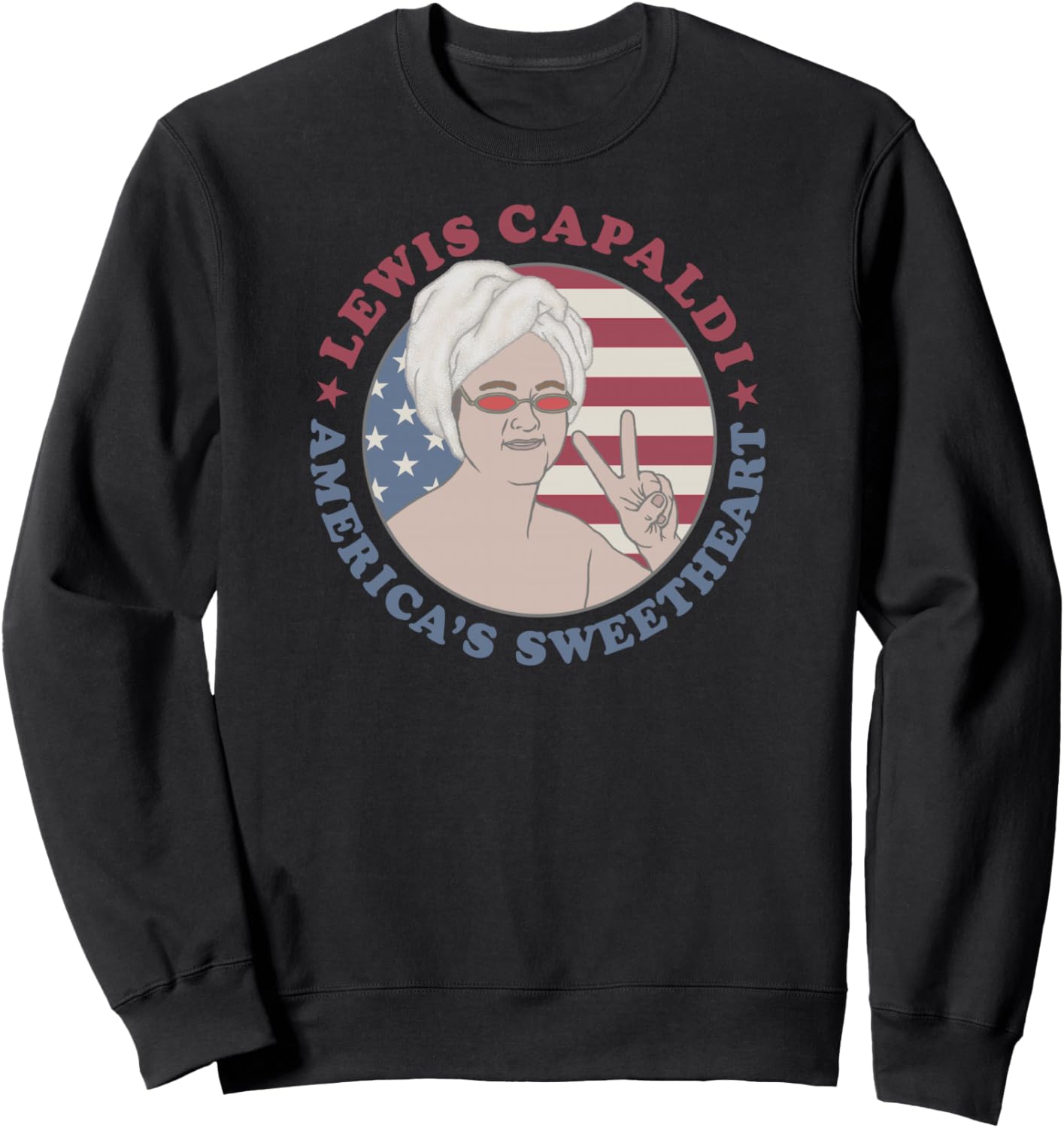 Толстовка Lewis Capaldi Americas Sweetheart Lewis Capaldi Official, черный
Толстовка Lewis Capaldi Americas Sweetheart Lewis Capaldi Official, черный