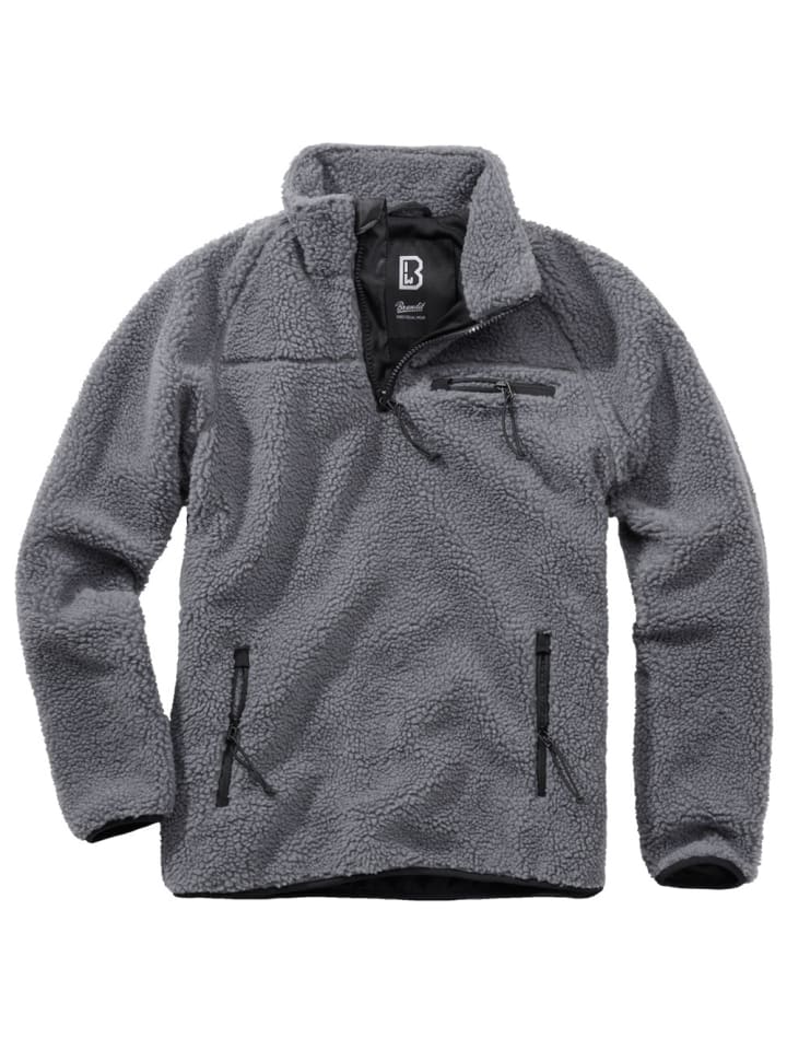 Флисовая куртка/свитер Teddy Fleece Troyer серого цвета Brandit
Флисовая куртка/свитер Teddy Fleece Troyer серого цвета Brandit