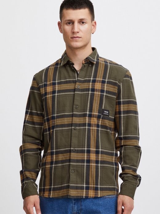 Фланелевая рубашка sdbrandt Solid, зеленый
Фланелевая рубашка sdbrandt Solid, зеленый