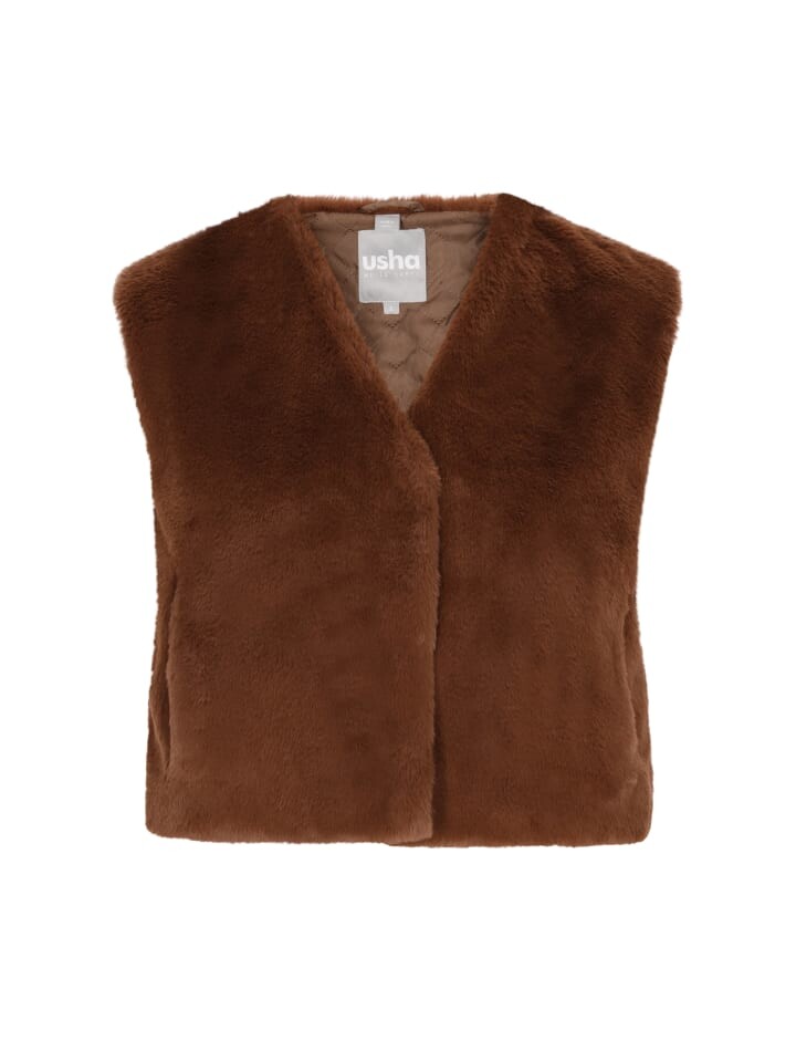 Жилет usha WHITE LABEL Vest, коричневый
Жилет usha WHITE LABEL Vest, коричневый