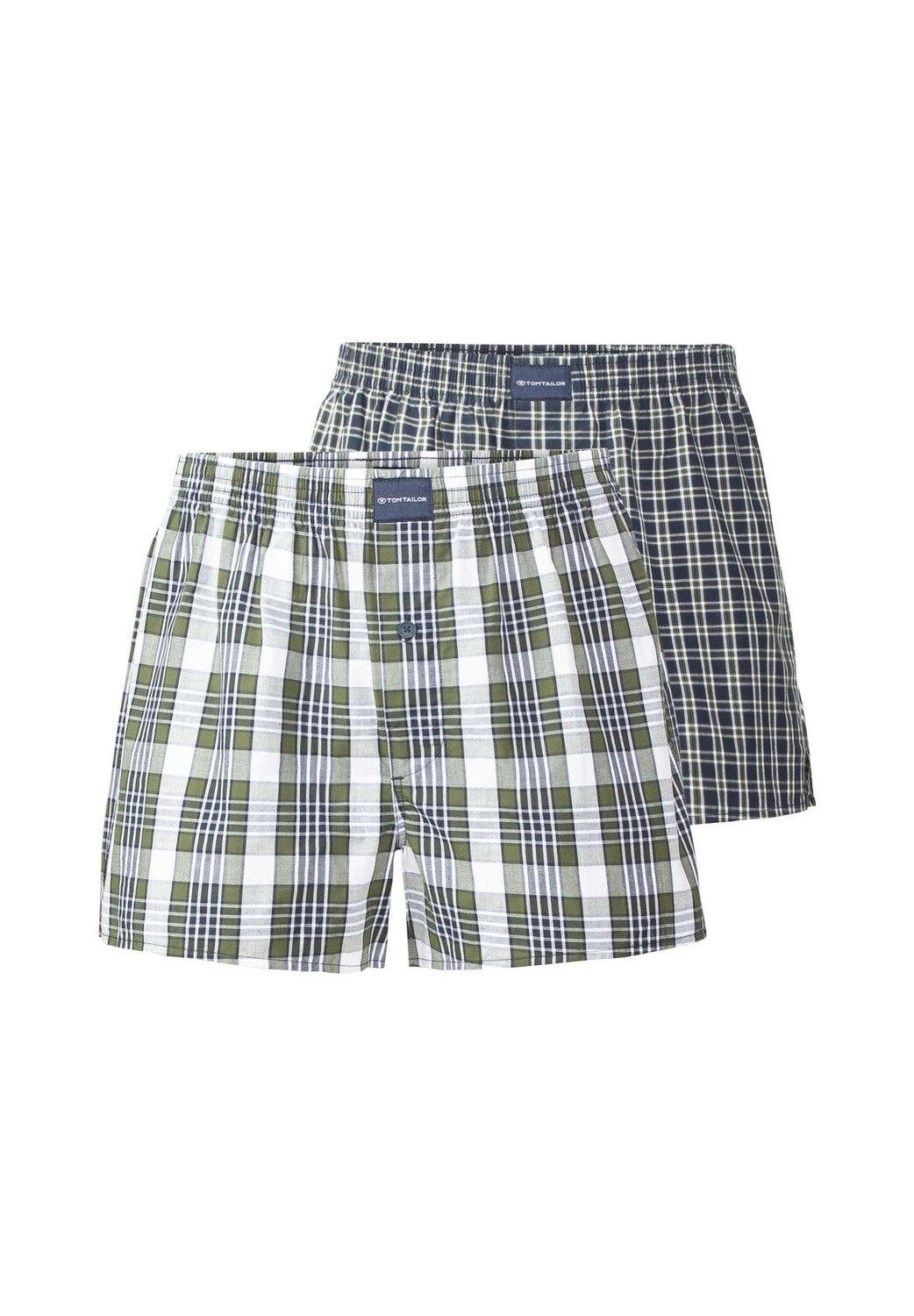 Мужские тканые боксеры, упаковка из 2 шт. - нижнее белье, трусы, хлопок, логотип, клетка TOM TAILOR, синий
Мужские тканые боксеры, упаковка из 2 шт. - нижнее белье, трусы, хлопок, логотип, клетка TOM TAILOR, синий