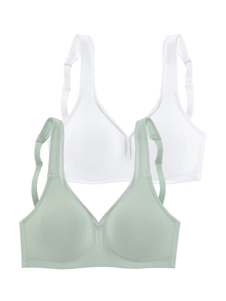 Бюстгальтер на косточках PETITE FLEUR, цвет mint+weiß
Бюстгальтер на косточках PETITE FLEUR, цвет mint+weiß