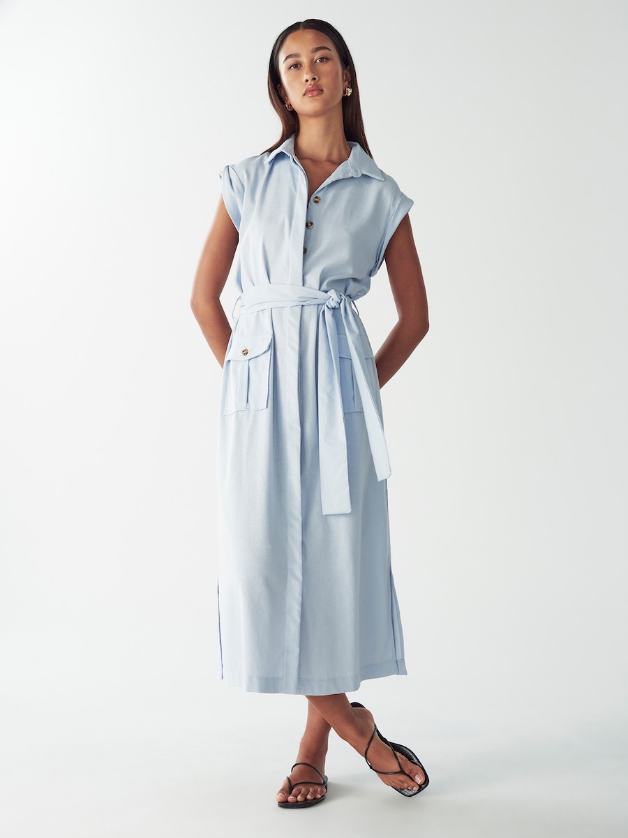 Платье-рубашка Willa Albireo, светло-голубой
Платье-рубашка Willa Albireo, светло-голубой
