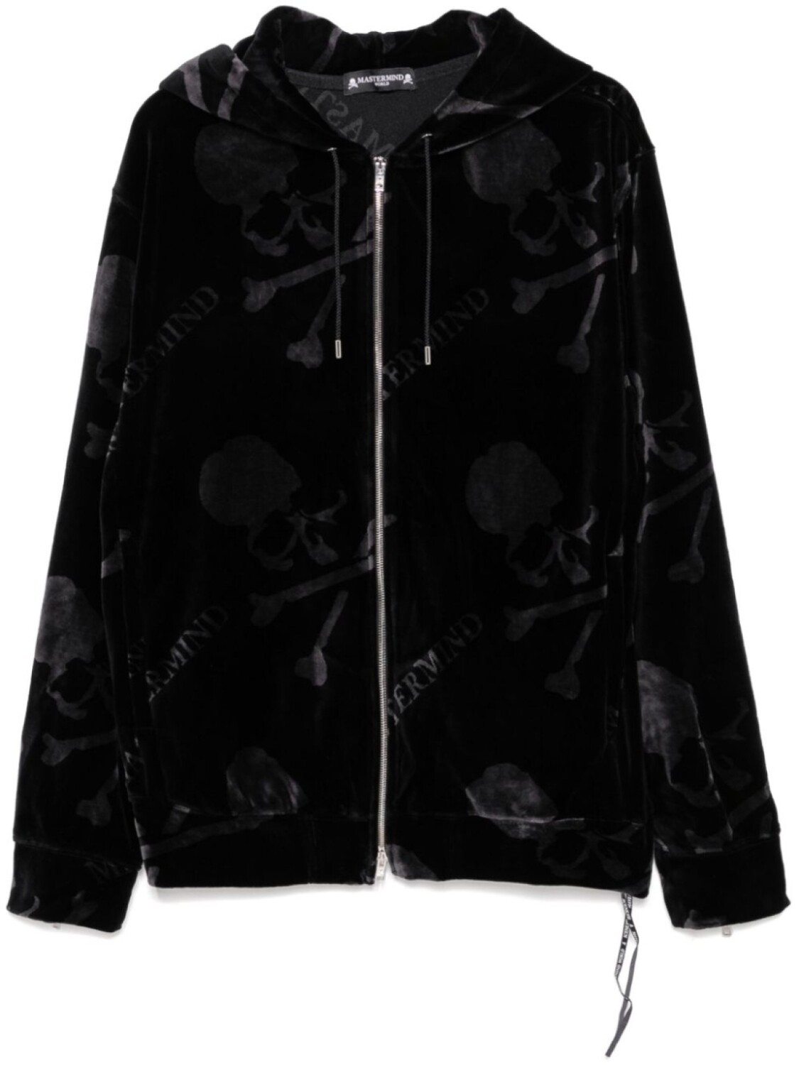 Худи на молнии с принтом Mastermind World, черный
Худи на молнии с принтом Mastermind World, черный