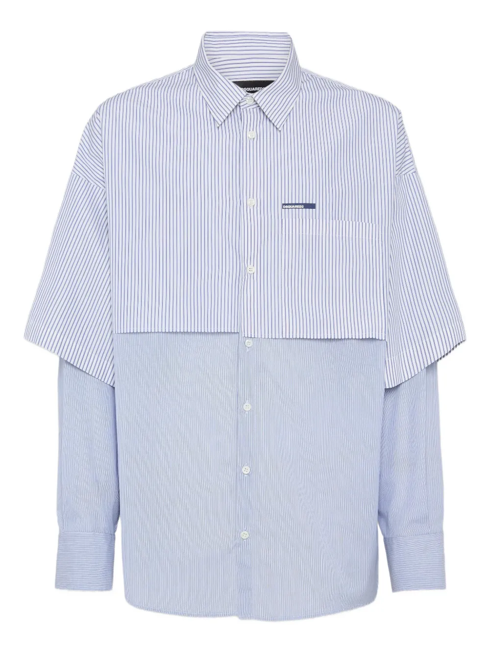 Рубашка в полоску DSQUARED2, белый
Рубашка в полоску DSQUARED2, белый